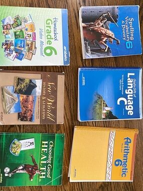 Abeka grade 6 textbooks